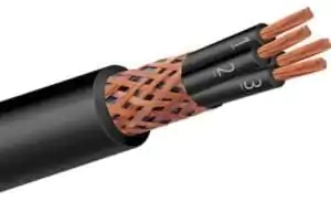 Cabo de controle Blindado Malha de Cobre Cabo de controle Blindado Malha de Cobre