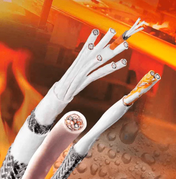 cabo silicone com fibra de vidro-mdpolicabos