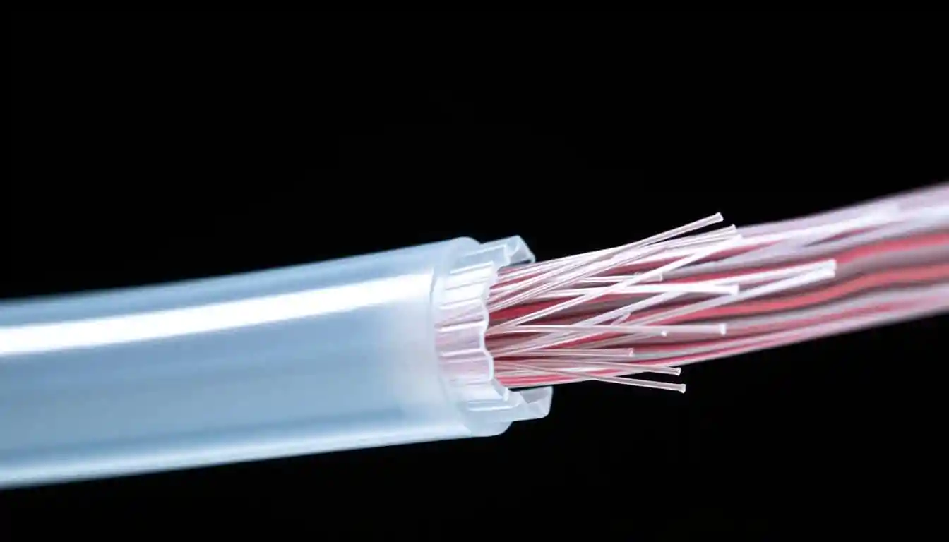 Cabo de silicone com fibra de vidro