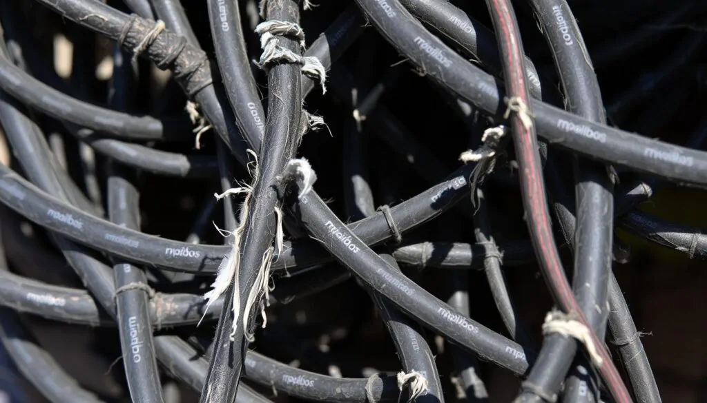 cabos para eletricidade